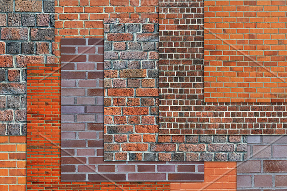 Brick Wall Texture Background in Textures - product preview 2