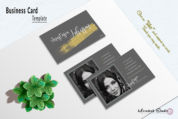 Business Card Template in Business Card Templates - product preview 4