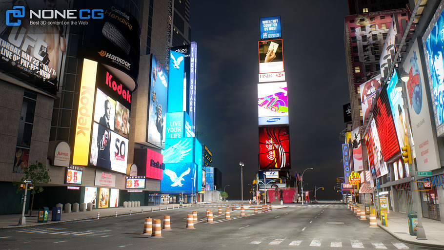 New York City Times Square in Architecture - product preview 3