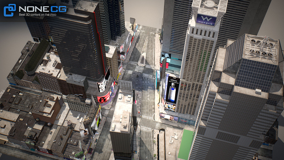 New York City Times Square in Architecture - product preview 5