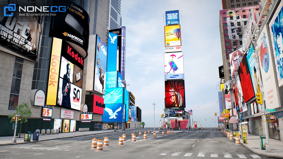 New York City Times Square in Architecture - product preview 9