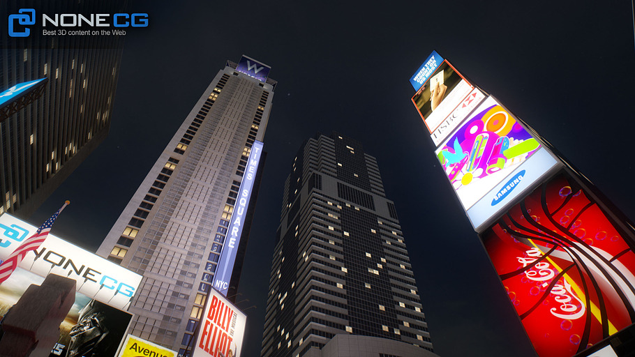 New York City Times Square in Architecture - product preview 41