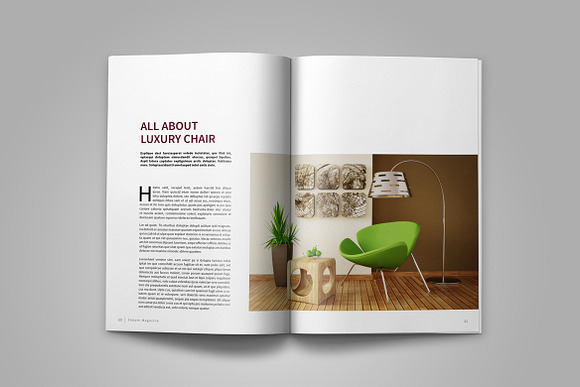 Interior Magazine in Magazine Templates - product preview 14