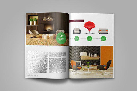 Interior Magazine in Magazine Templates - product preview 15