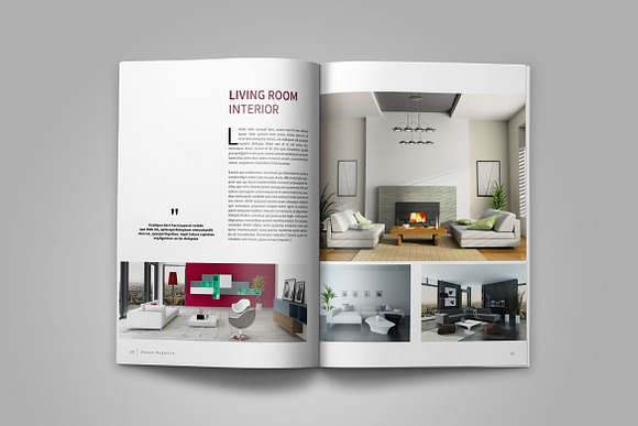 Interior Magazine in Magazine Templates - product preview 19