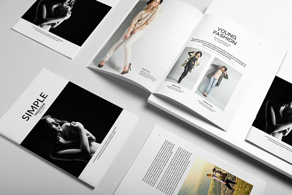 Simple Magazine in Magazine Templates - product preview 4