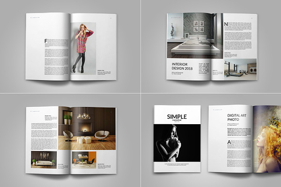 Simple Magazine in Magazine Templates - product preview 17