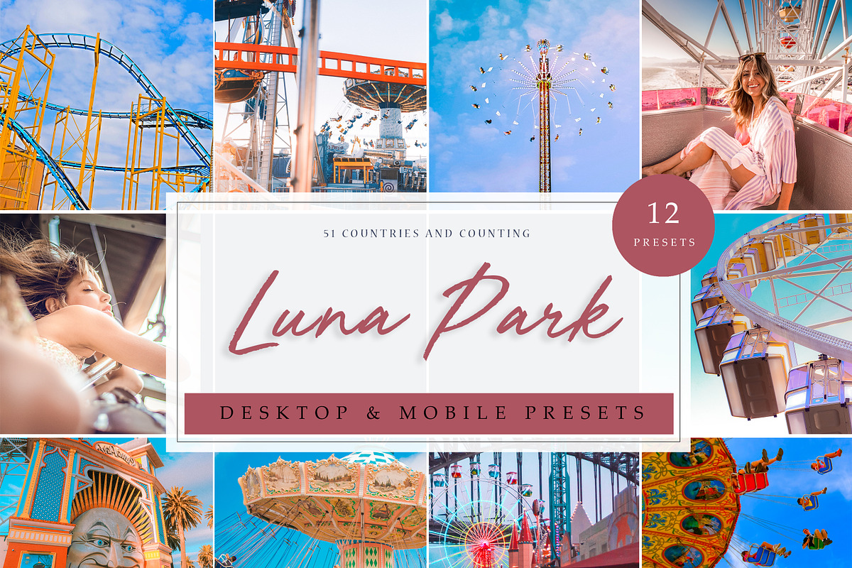Lightroom Presets | Luna Park in Add-Ons - product preview 8