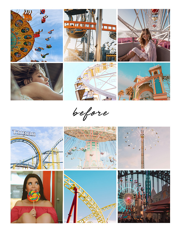 Lightroom Presets | Luna Park in Add-Ons - product preview 3