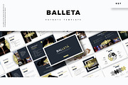 Balleta - Keynote Template