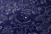 Sky Atlas 50 constellations