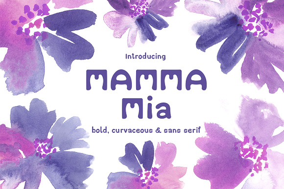Mamma Mia / Fun Display Type in Display Fonts - product preview 12