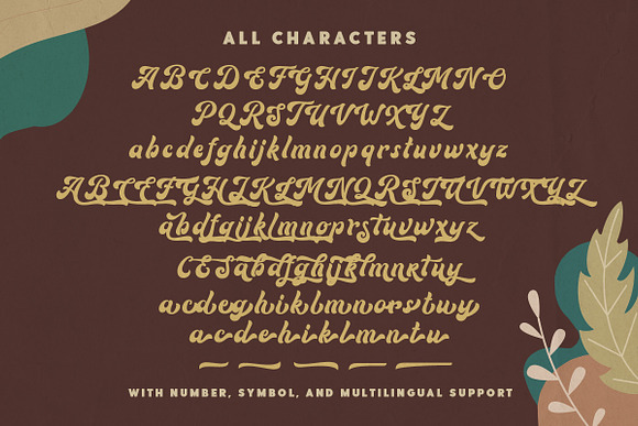 Routhers Retro + Extrude in Script Fonts - product preview 8