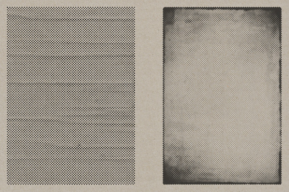 Halftone Vector Paper Textures in Textures - product preview 4