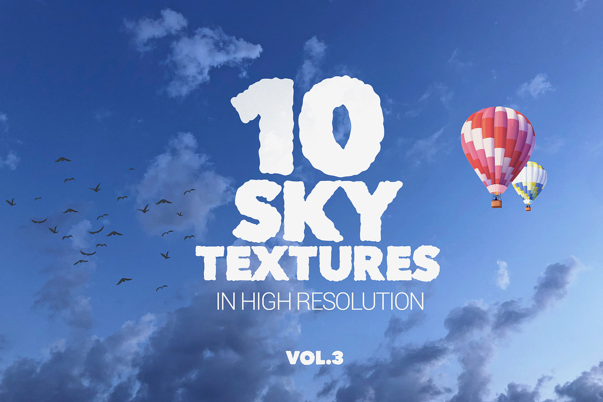 Sky Textures x10 vol3 in Textures - product preview 8