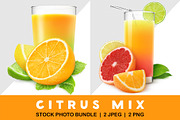 Mixed citrus juice