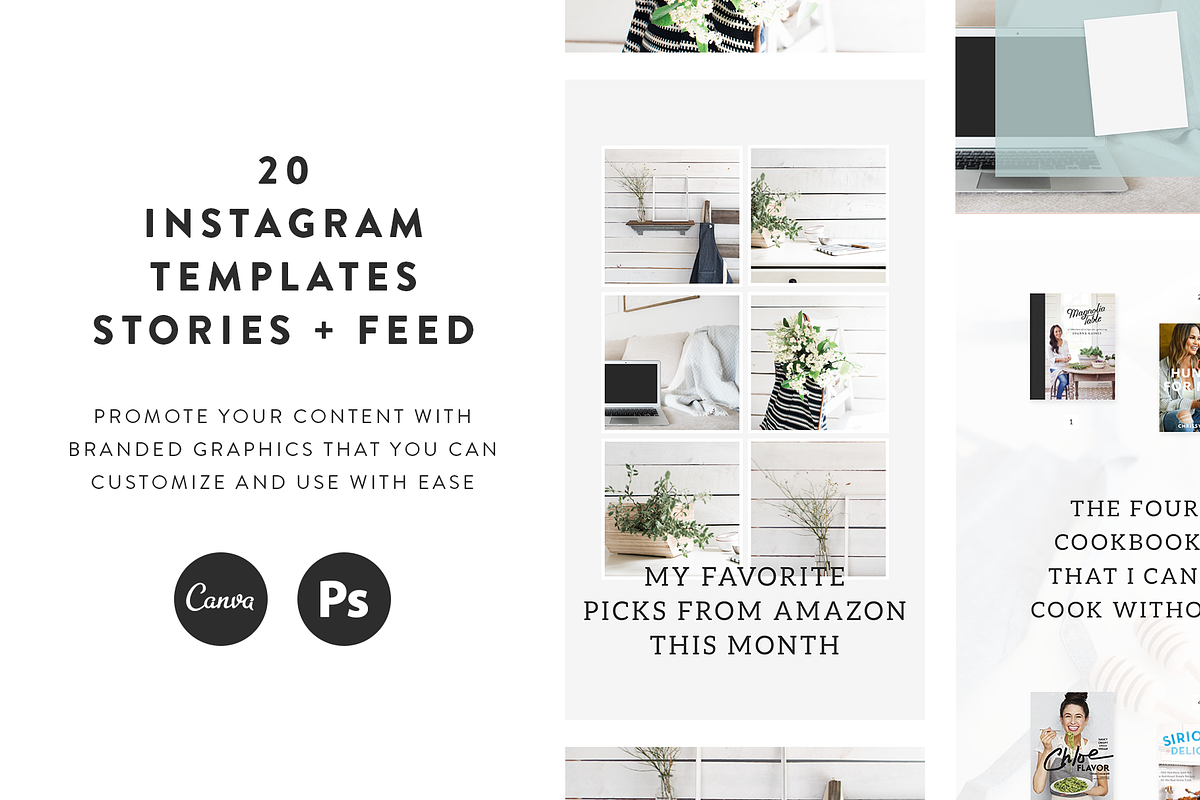 Magnolia Instagram Templates in Instagram Templates - product preview 8