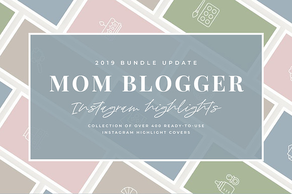 MOM BLOG Instagram Highlight Icons in Instagram Templates - product preview 12
