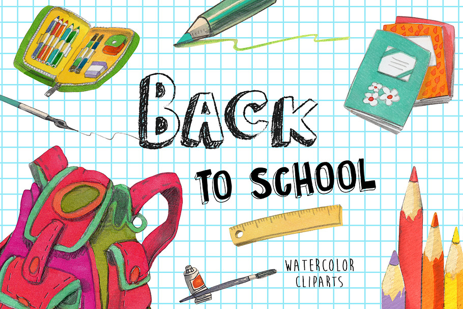 BACK TO SCHOOL ! in Illustrations - product preview 8