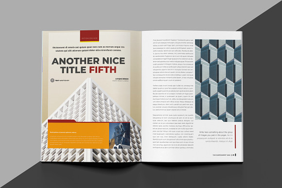 Experiment Indesign Template in Magazine Templates - product preview 11