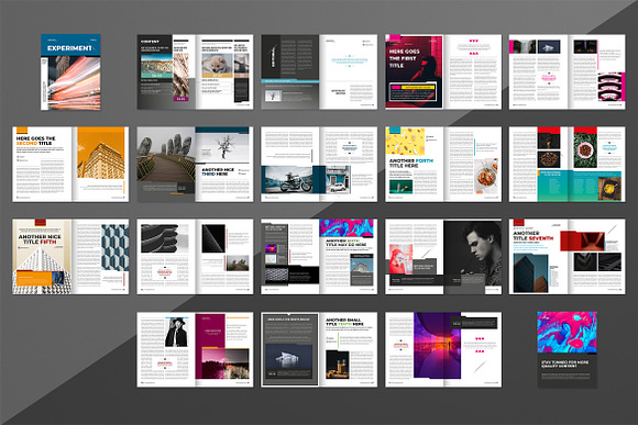 Experiment Indesign Template in Magazine Templates - product preview 18
