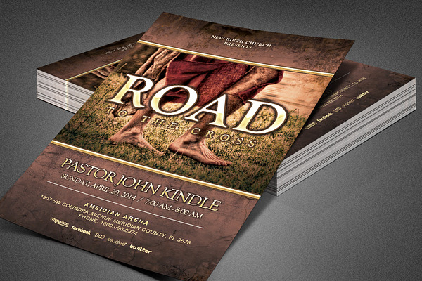 Road to the Cross Church Flyer