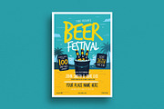Summer Beer Festival Flyer