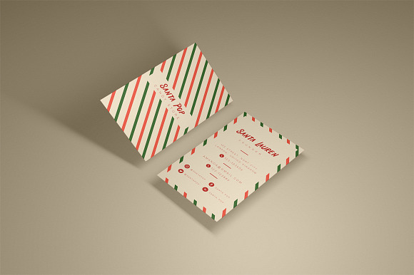 Santa Pop Business Cards in Business Card Templates - product preview 1
