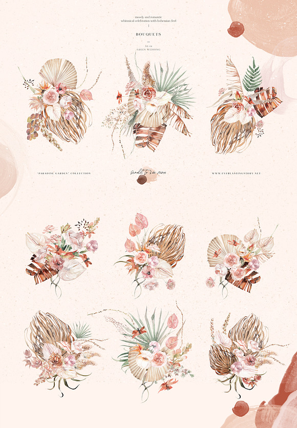 Bohemian Garden in Illustrations - product preview 1