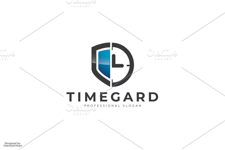 Time Guard Logo in Logo Templates - product preview 8