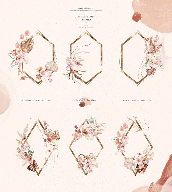 Bohemian Garden in Illustrations - product preview 2