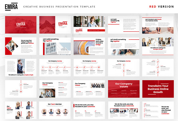 Emira - Creative Business PowerPoint in PowerPoint Templates - product preview 1