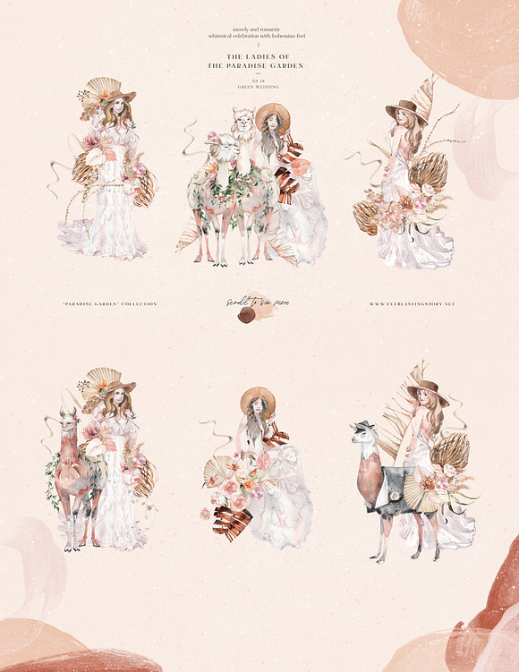 Bohemian Garden in Illustrations - product preview 4