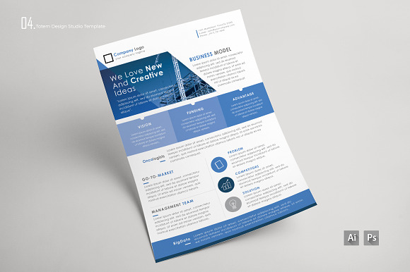 CORPORATE FLYER in Flyer Templates - product preview 4