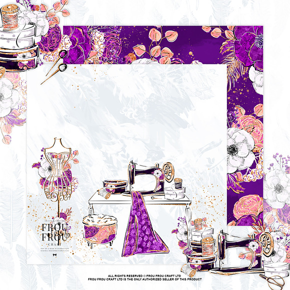 Sewing Fashion Designer Paper Pack in Patterns - product preview 2