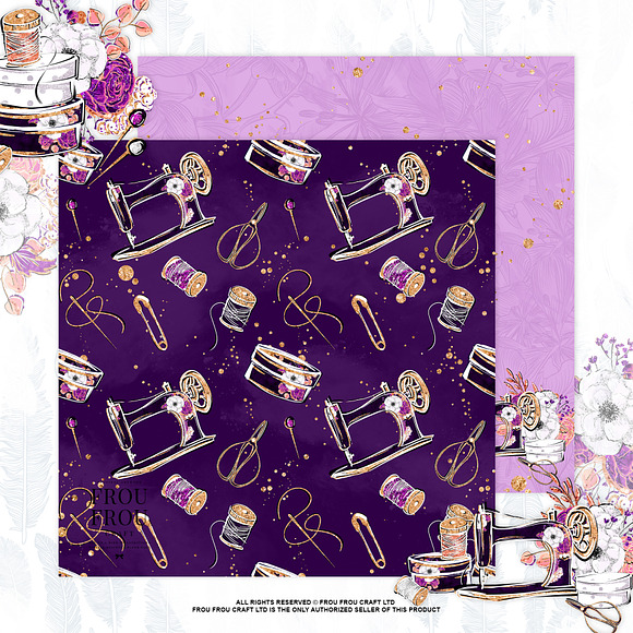 Sewing Fashion Designer Paper Pack in Patterns - product preview 4