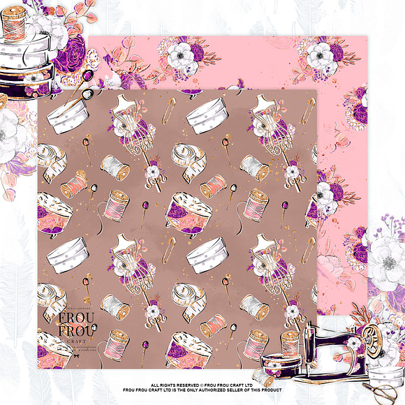 Sewing Fashion Designer Paper Pack in Patterns - product preview 7