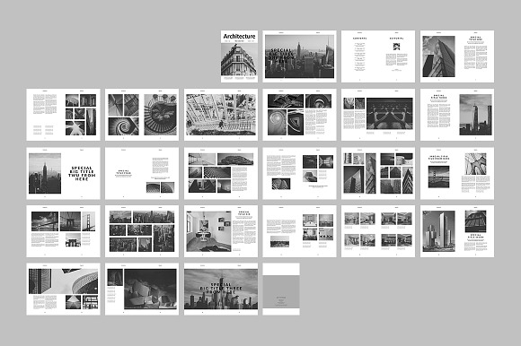 Architecture Magazine in Magazine Templates - product preview 12