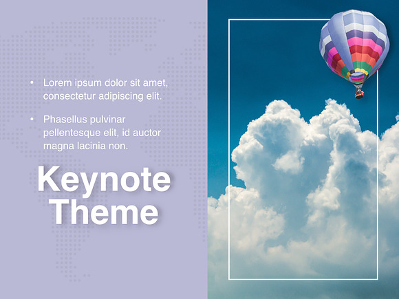 Hot Air Keynote Theme in Keynote Templates - product preview 9