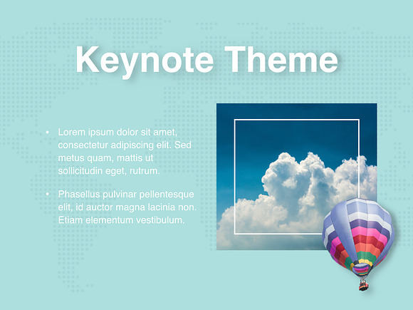 Hot Air Keynote Theme in Keynote Templates - product preview 11
