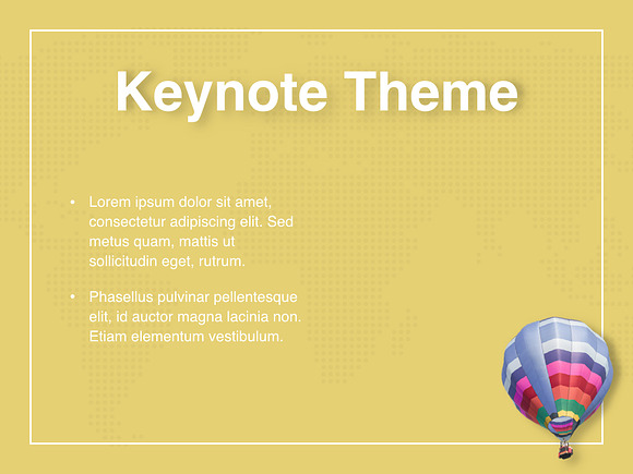 Hot Air Keynote Theme in Keynote Templates - product preview 13