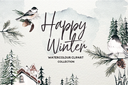 Winter Watercolor Collection