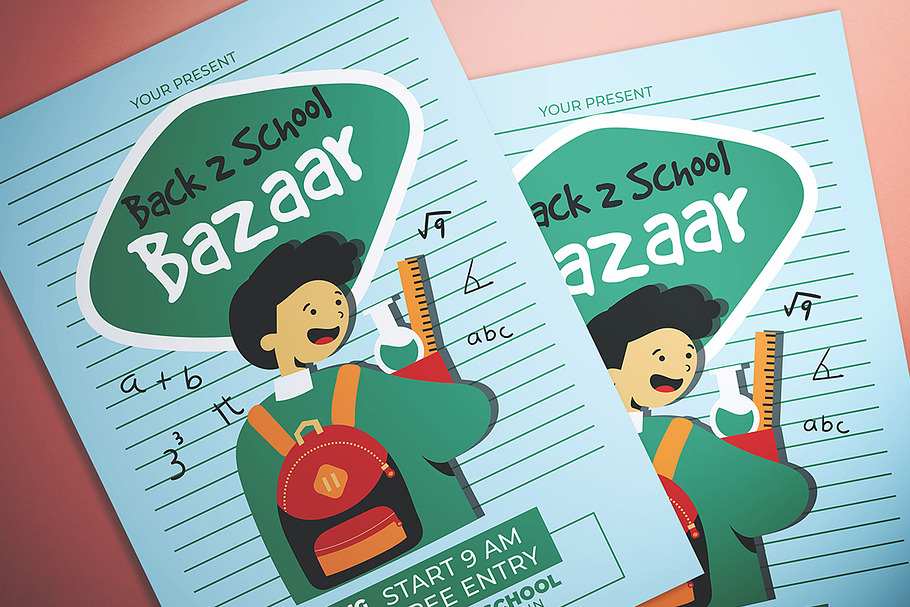 Back To School Bazaar Flyer