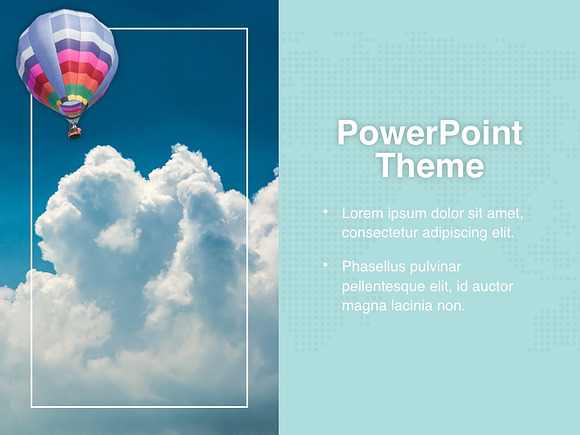 Hot Air PowerPoint Theme in PowerPoint Templates - product preview 3