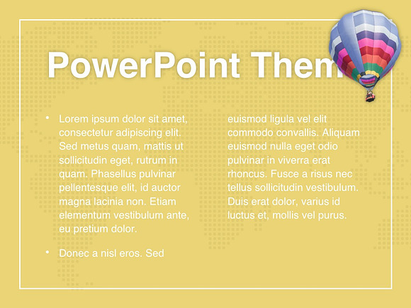 Hot Air PowerPoint Theme in PowerPoint Templates - product preview 6