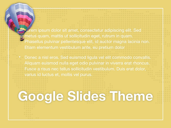 Hot Air Google Slides in Google Slides Templates - product preview 6