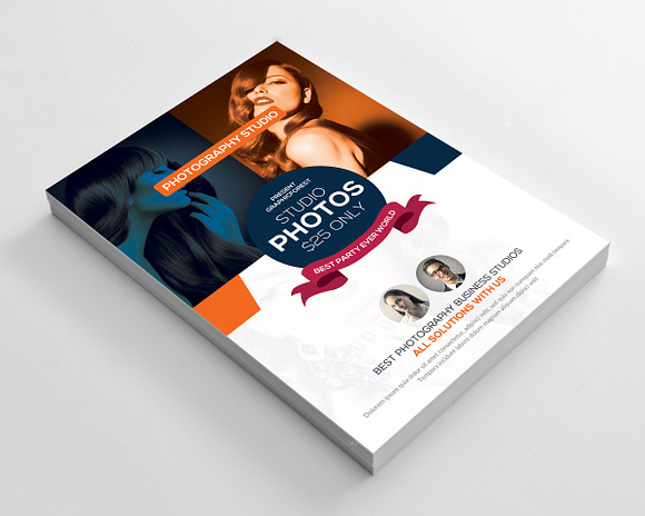 Modern Photography Studio Flyer in Flyer Templates - product preview 2
