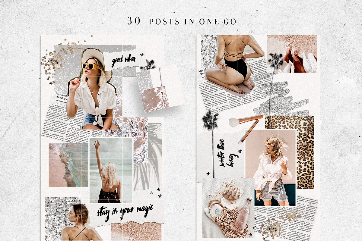 Glam Instagram Puzzle in Instagram Templates - product preview 8