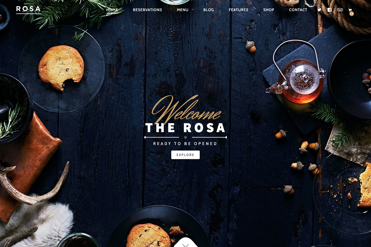 ROSA - Restaurant WordPress Theme in WordPress Business Themes - product preview 8
