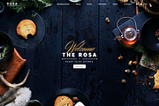 ROSA - Restaurant WordPress Theme